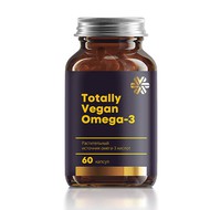 Вегетарианский комплекс Totally Vegan Omega-3, 60 капсул