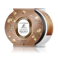 Бобы тонка и табак, парфюмированный скраб для тела