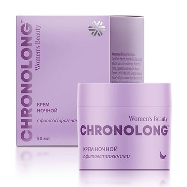 Chronolong крем ночной c фитоэстрогенами