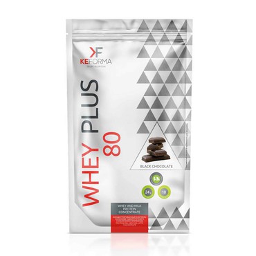 Протеиновый коктейль WHEY PLUS 80 (темный шоколад). 480г Протеиновый коктейль WHEY PLUS 80 (темный шоколад). 480г